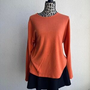 Jennie & Ray orange long sleeve sweater